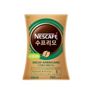 네스카페 수프리모 디카페인, 150g, 1개, 1개