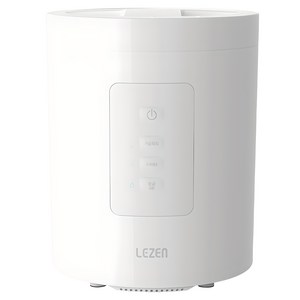 르젠 스팀 가열식 가습기 2L, LZHD-200Y, 스노우화이트