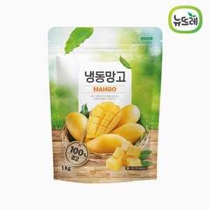 [업체발송] 뉴뜨레 냉동 망고다이스 1kg 베트남 5개세트, 5개