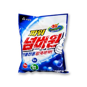 무궁화 파워 넘버원 찬물전용 가루세제 800g, 12개