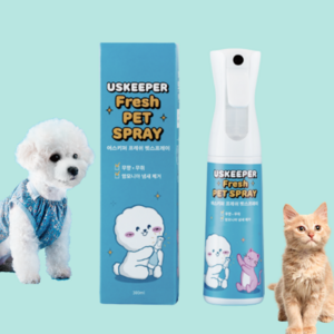 어스키퍼 고양이 강아지 탈취제 고양이똥냄새 강아지오줌냄새 암모니아냄새 99.9%제거, 1개