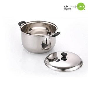 리빙아트 제로 IH 인덕션 스텐 돔형 곰솥 30cm 들통 찜솥 빨래솥 냄비
