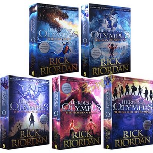 [콕서점] 퍼시잭슨 후속 5권 세트 올림포스의 영웅들 영어원서 Heroes of Olympus 음원제공, 올림포스의 영웅들 (5권 세트)