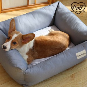 로마팸 강아지방석 파스텔 강아지 고양이 애견 쿠션 방석, 파스텔 강아지방석 그레이