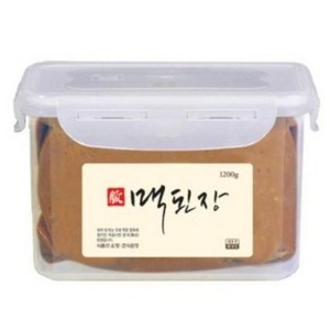 한국맥꾸룸 맥된장1.2kg 시골 재래식 한식 조선 집 된장, 1개, 1.2kg