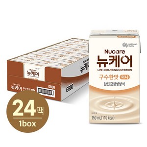 [KT알파쇼핑][대상웰라이프] 뉴케어 미니 구수한맛 (150mlx24팩) 1박스, 150ml, 24개