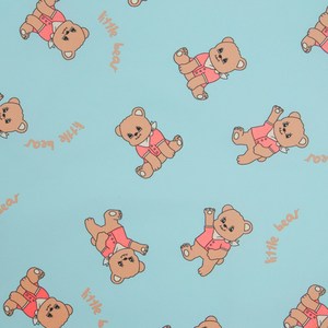 아이주 이유식 방수 매트 바닥 깔개 매트 감성 캠핑 촉감 놀이 바닥 식탁 보호 커버, 200cmX145cm, 리틀베어