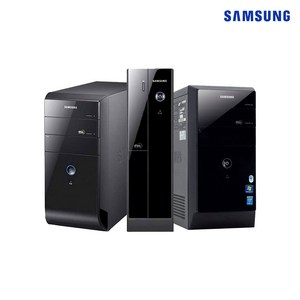 삼성 LG HP 브랜드 PC i5 컴퓨터 신품SSD 정품 윈도우10탑재 사무용 업무용 인강용 데스크탑 PC 간단 사무용 부모님 효도 선물, 블랙, 8. 삼성 DB400 미들 i3 6세대 +HDD500G, 128GB, 8GB, WIN10