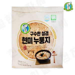 [31마켓] 성경식품 구수한 성경 현미 누룽지, 150g, 4개, 4개