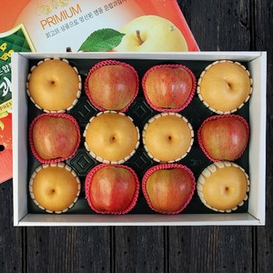 [名品]사과배혼합선물세트7kg내외(사과6＋배6)