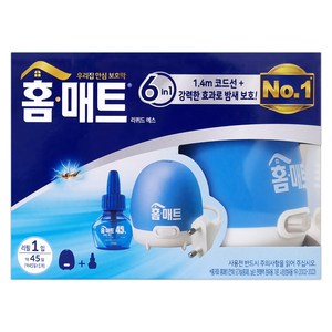 홈매트 리퀴드 살충제 코드 훈증기 + 리필 29ml, 1개