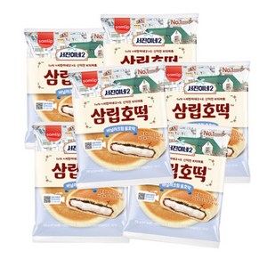 삼립 서진이네2 바닐라 크림 꿀 호떡, 6개, 100g