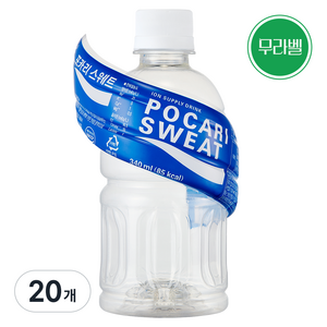 포카리스웨트 340ml 20페트, 20개