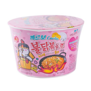 불닭볶음면 까르보 큰컵 105g, 6개