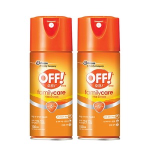 OFF 에어로졸 스프레이, 150ml, 2개