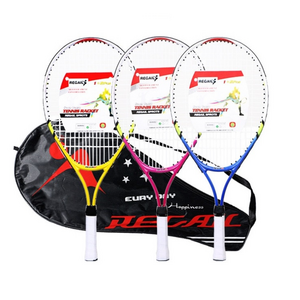 테니스라켓 초보자용 초급자용 초심자용 여성용 여자용 입문자용 입문용 테니스채, 레드, 1개