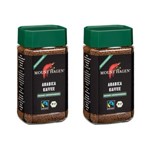 마운트하겐 유기농 디카페인 커피, 100g, 1개입, 2개