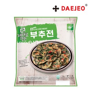 [사옹원] 더 제대로 만든 부추전 1kg+1kg (무료배송), 2kg, 1세트