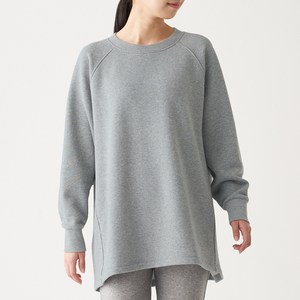 무인양품 MUJI 여성 스트레치 테리 오버 사이즈 풀오버 FDE51A0S