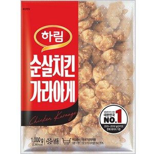 희주몰(하림)순살치킨가라아게 1kg, 2kg, 1개