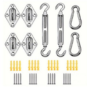 그린스하비 썬쉐이드 차광막 그늘막 연결고리 고정 클립, 세트