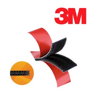 3M 듀얼락 초강력 탈부착 찍찍이테이프 19mm 1미터 SJ-3780, 1개