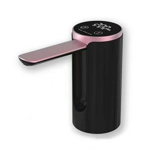 HK.sell 트랜디 디지털 원터치 워터펌프 대용량 배터리 2 000mAh, 블랙, 800ml