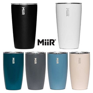 MiiR 미르 베큠 인슐레이터 텀블러 12oz, White 신형, 1개