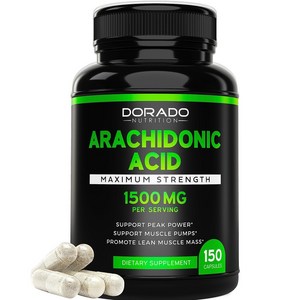 아라키돈산 오메가6 지방산 도라도 Arachidonic Acid 고함량 1500mg 150 캡슐, 1개, 150정