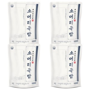 무보까국밥 한우 소머리국밥 (냉동) 600g x 4팩, 4개