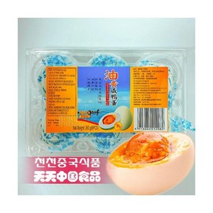 중국 소금 절인 오리알 6알, 360g, 1개