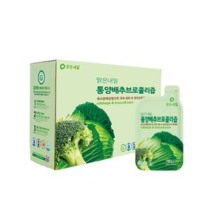 맑은내일 통건강즙 통양배추브로콜리즙, 1개, 2.4L