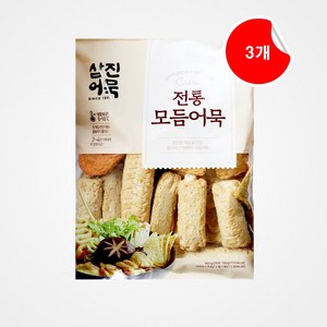 [삼진어묵] 전통 모듬어묵, 삼진어묵 전통 모듬어묵 800g X 3개, 3개, 800g