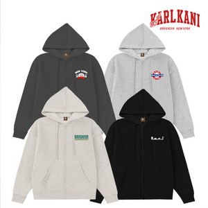 칼카니 남녀공용 특양면 후드집업 4종 M-2XL