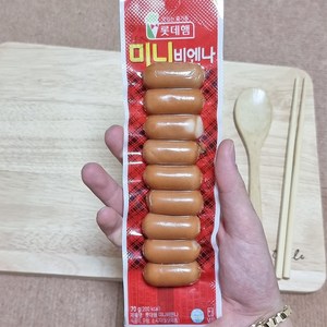 5분마켓 롯데 미니 비엔나 소세지요리 70g, 1개