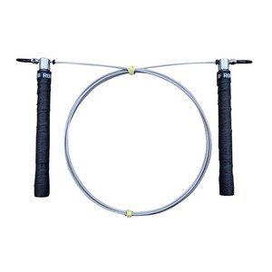 제이에프로프 선수용 토네이도 프리미엄 와이어줄넘기 국가대표 전문선수용/성인 줄넘기/초등학생줄넘기/어린이 줄넘기, 검은색, 1개