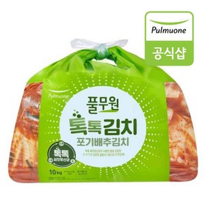 풀무원 [G][풀무원] 톡톡 포기김치 (10kg), 10kg, 1개