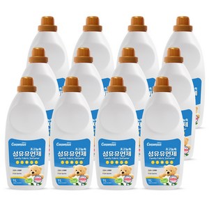 컨센서스 초고농축 섬유유연제 프레시스파클 1L x12개, 12개