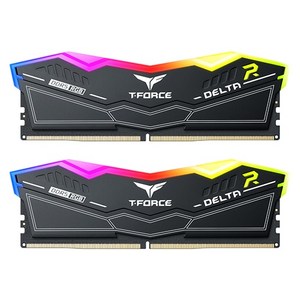 TeamGoup T-Foce DDR5-6000 CL38 DELTA RGB 블랙 32GB (16Gx2)