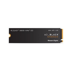 [Western Digital] Black SN850X M.2 NVMe 2280 [1TB TLC], 1TB