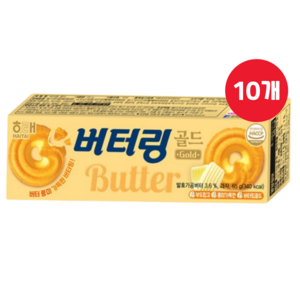 해태 버터링골드 65g x 10개, 65mg