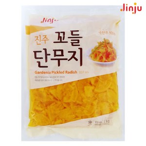 진주햄 진주 꼬들 단무지 1kg (아이스박스포장, 1개