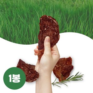 [목초육 소고기칩] 자연에서 풀 먹고 자란 목초소고기칩, 1개, 25g