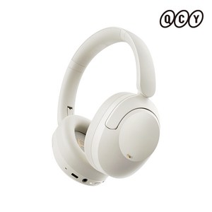 QCY H4 노이즈 캔슬링 블루투스 헤드셋, 베이지, QCY-H4 ANC APP HEADSET