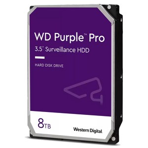 [WD정품] WD Puple PRO 8TB CCTV전용 WD8002PURP 5년보증