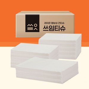 쓰임티슈 레이온 엠보싱 건티슈, 1500매