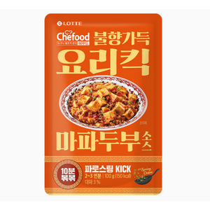 쉐푸드 요리킥 마파두부 소스, 3개, 100g