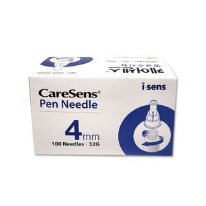 isens 케어센스 멸균주사침 4mm 32G, 100개입, 1개