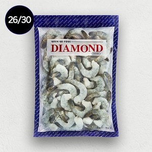 [다이아몬드새우] 특대 생칵테일새우 900g 26/30사이즈 (베트남산 55마리내외), 1개