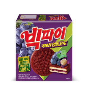 크라운 빅파이 영동포도, 324g, 2개